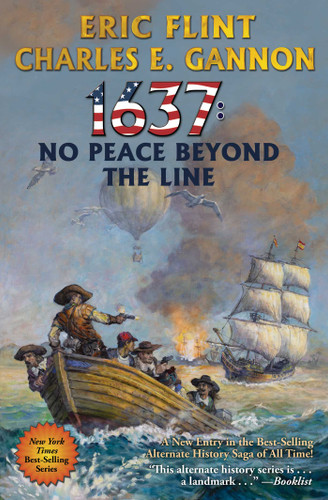 1637: No Peace Beyond the Line (Ring of Fire) book cover by Eric Flint, Charles E. Gannon