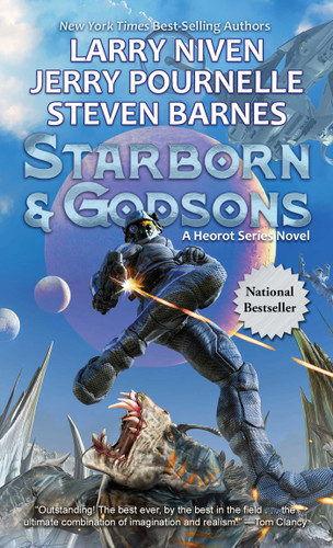 Starborn and Godsons (Heorot Series) book cover by Jerry Pournelle
