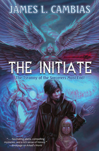 The Initiate book cover by James L. Cambias