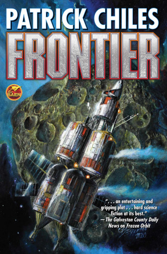 Frontier book cover by Patrick Chiles