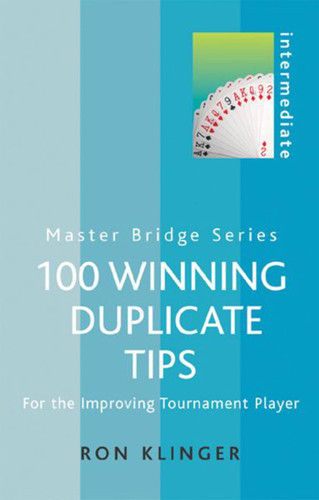 100 Winning Duplicate Tips book cover by Ron Klinger