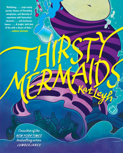Thirsty Mermaids book cover by Kat Leyh