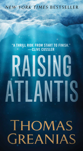 Raising Atlantis book cover by Thomas Greanias