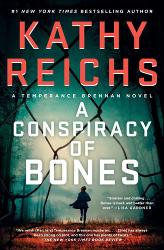 A Conspiracy of Bones (A Temperance Brennan Novel) book cover by Kathy Reichs