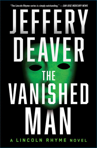 The Vanished Man: A Lincoln Rhyme Novel (Lincoln Rhyme Novel) book cover by Jeffery Deaver