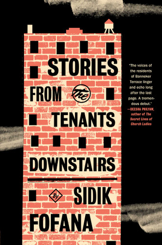 Stories from the Tenants Downstairs book cover by Sidik Fofana