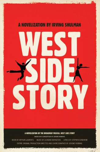 West Side Story book cover by Irving Shulman