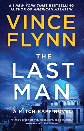 The Last Man: A Novel (A Mitch Rapp Novel) book cover by Vince Flynn
