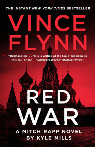Red War (A Mitch Rapp Novel) book cover by Vince Flynn, Kyle Mills