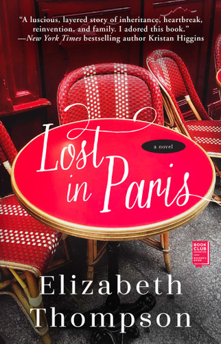 Lost in Paris book cover by Elizabeth Thompson