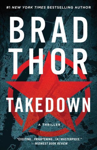 Takedown: A Thriller (The Scot Harvath Series) book cover by Brad Thor
