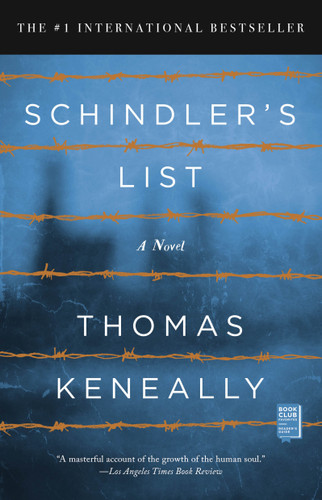 Schindler's List book cover by Thomas Keneally