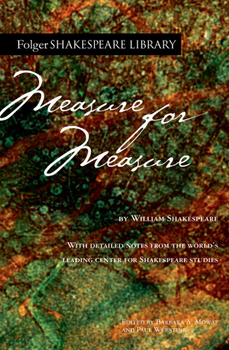 Measure for Measure (Folger Shakespeare Library) book cover by William Shakespeare