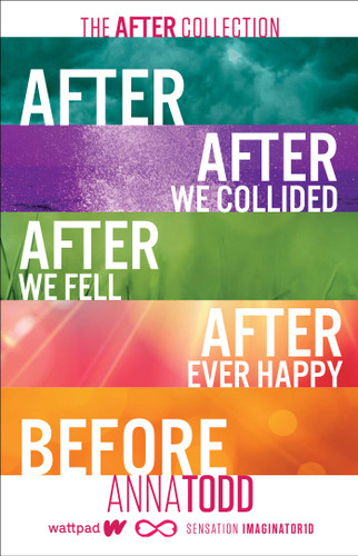 The After Collection: After, After We Collided, After We Fell, After Ever Happy, Before (After series, The) book cover by Anna Todd