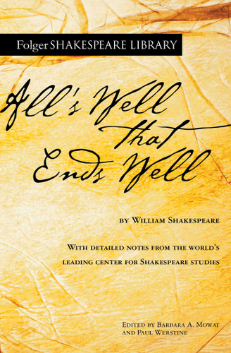All's Well That Ends Well (Folger Shakespeare Library) book cover by William Shakespeare