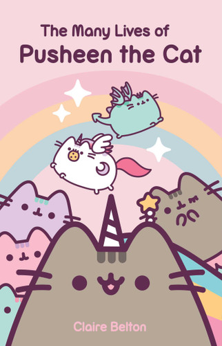 The Many Lives of Pusheen the Cat (A Pusheen Book) book cover by Claire Belton