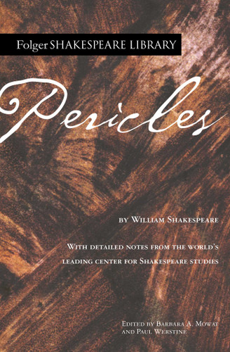 Pericles (Folger Shakespeare Library) book cover by William Shakespeare