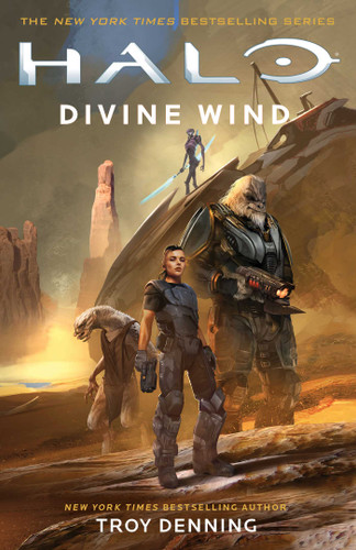 Halo: Divine Wind (Halo) book cover by Troy Denning