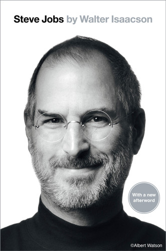 Steve Jobs book cover by Walter Isaacson