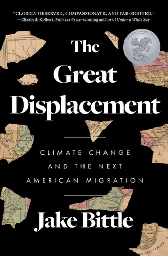 The Great Displacement: Climate Change and the Next American Migration book cover by Jake Bittle