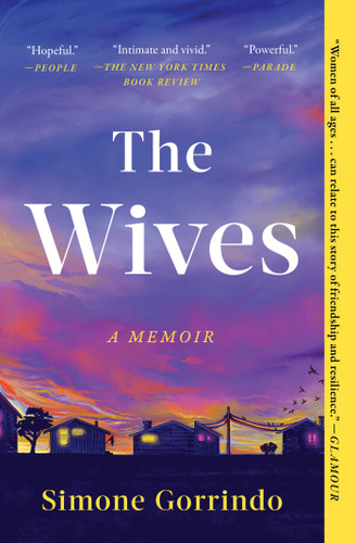 The Wives: A Memoir book cover by Simone Gorrindo
