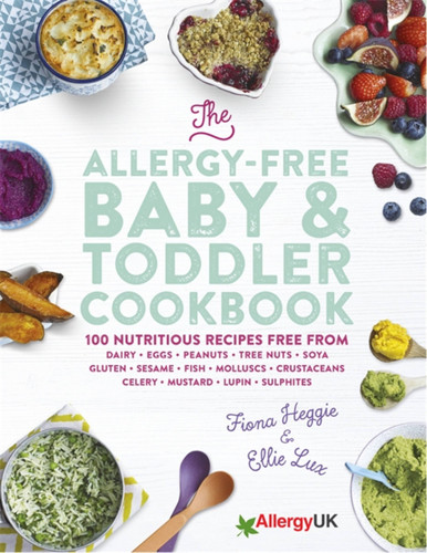 The Allergy-Free Baby & Toddler Cookbook book cover by Ellie Lux, Fiona Heggie
