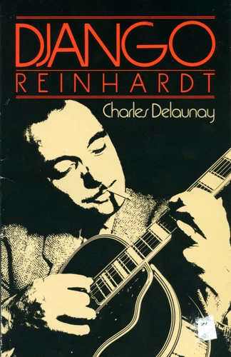 Django Reinhardt book cover by Charles Delaunay