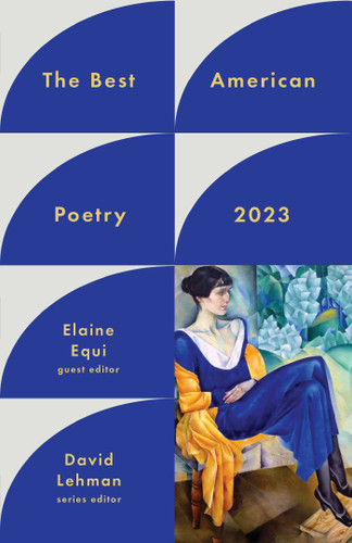 The Best American Poetry 2023 (The Best American Poetry series) book cover by David Lehman, Elaine Equi