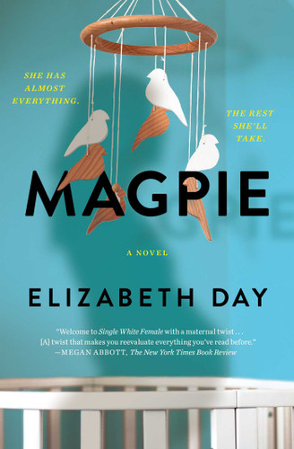 Magpie book cover by Elizabeth Day