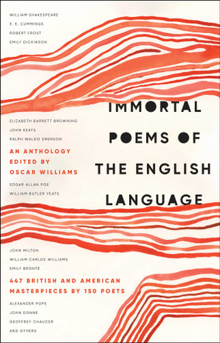 Immortal Poems of the English Language book cover by Oscar Williams