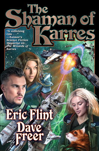 The Shaman of Karres (Witches of Karres) book cover by Eric Flint, Dave Freer