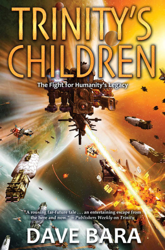 Trinity's Children book cover by Dave Bara