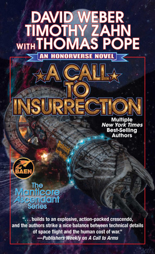 A Call to Insurrection (Manticore Ascendant) book cover by David Weber, Timothy  Zahn