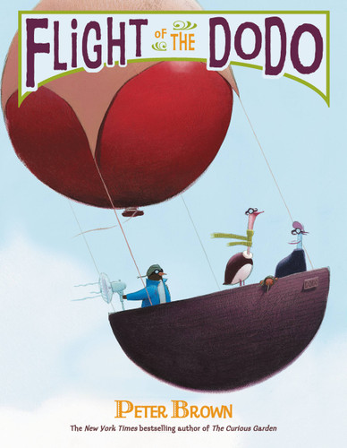 Flight of the Dodo book cover by Peter Brown