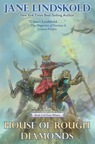House of Rough Diamonds (Over Where) book cover by Jane Lindskold