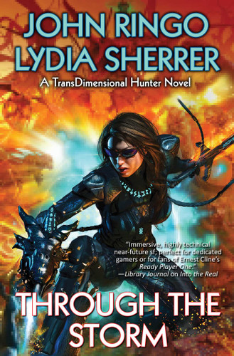 Through the Storm (TransDimensional Hunter) book cover by John Ringo, Lydia Sherrer