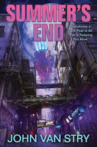 Summer's End book cover by John Van Stry