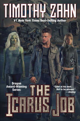 The Icarus Job (The Icarus Saga) book cover by Timothy  Zahn