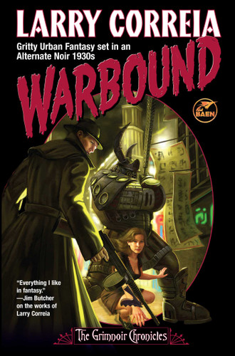 Warbound (Grimnoir Chronicles) book cover by Larry Correia