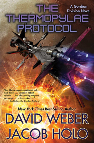 The Thermopylae Protocol (Gordian Division) book cover by David Weber, Jacob Holo
