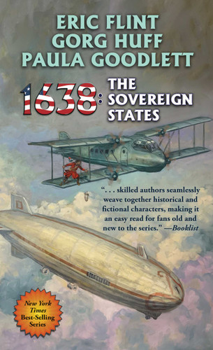 1638: The Sovereign States (Ring of Fire) book cover by Eric Flint, Gorg Huff, Paula Goodlett