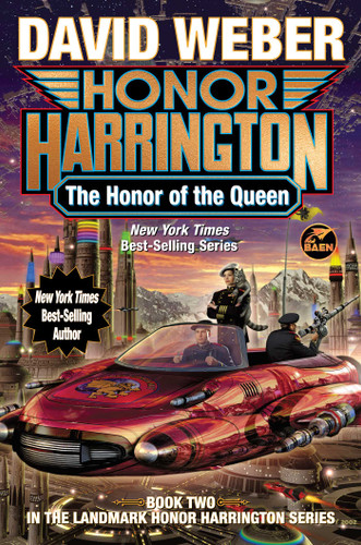 The Honor of the Queen (Honor Harrington) book cover by David Weber