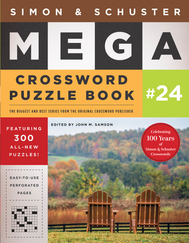 Simon & Schuster Mega Crossword Puzzle Book #24 (S&S Mega Crossword Puzzles) book cover by 