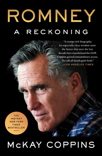 Romney: A Reckoning book cover by McKay Coppins