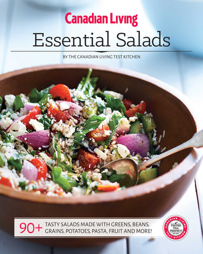 Canadian Living: Essential Salads (Essential Kitchen Series) book cover by Canadian Living Test Kitchen