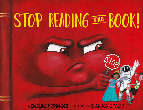 Stop Reading This Book! book cover by Caroline Fernandez