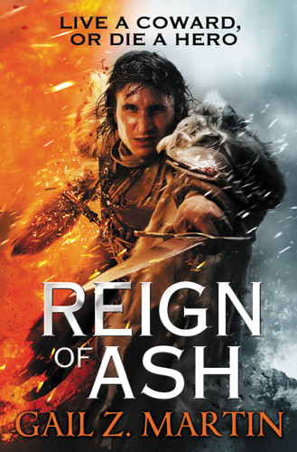 Reign of Ash (The Ascendant Kingdoms Saga #2) book cover by Gail Z. Martin