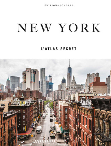 NEW YORK - L'ATLAS SECRET (Atlas) book cover by T.M. Rives, Hannah Frishberg