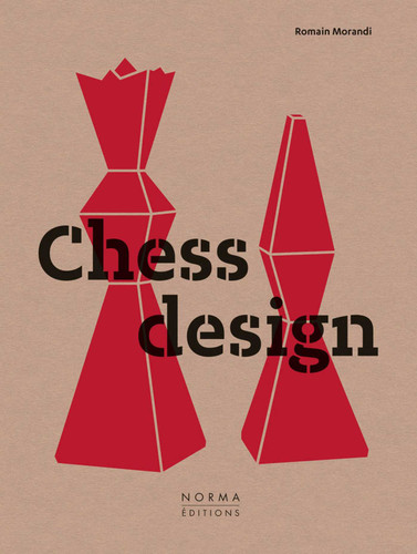 Chess Design book cover by Romain Morandi