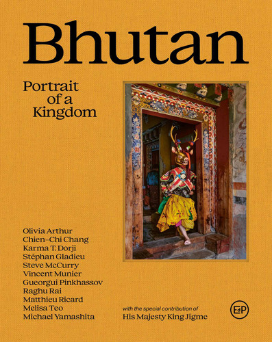 Bhutan: Portrait of a Kingdom: Portrait of a Kingdom book cover by Matthieu Ricard, Pico lyer